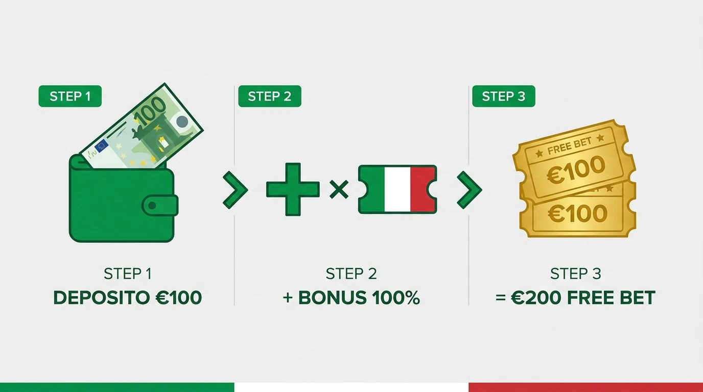 Come attivare bonus e deposito su Betsport24